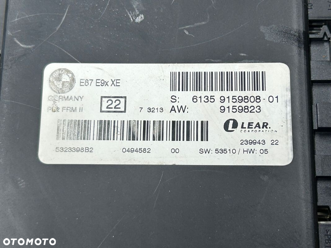 BMW E90 MODUŁ ŚWIATEŁ 9159808 - 2