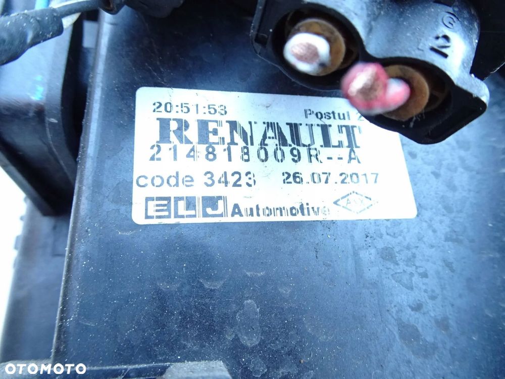 chłodnica wody + wentylator renault clio iv lift 1.2 benzyna - 8