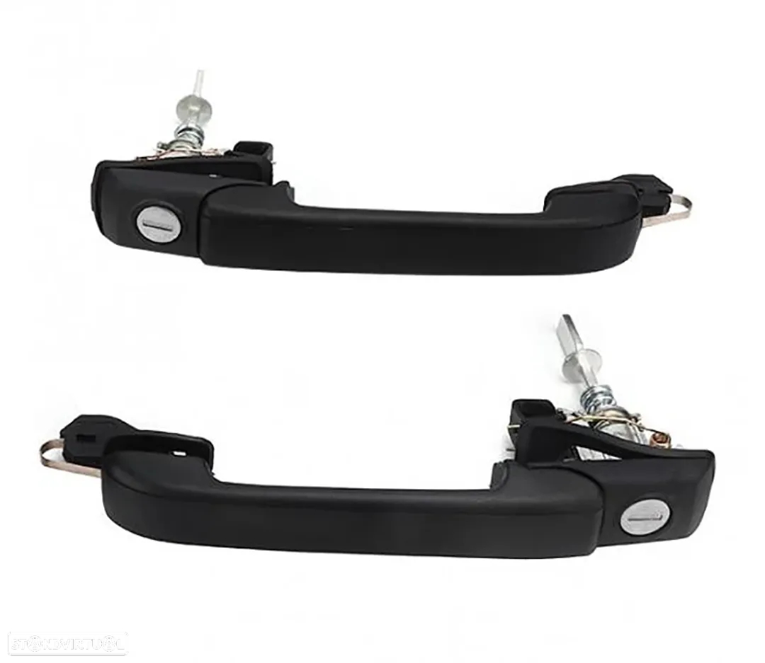 Conjunto Puxadores + Canhão Fechadura + Ignição Volkswagen Golf 3 Vento - 4