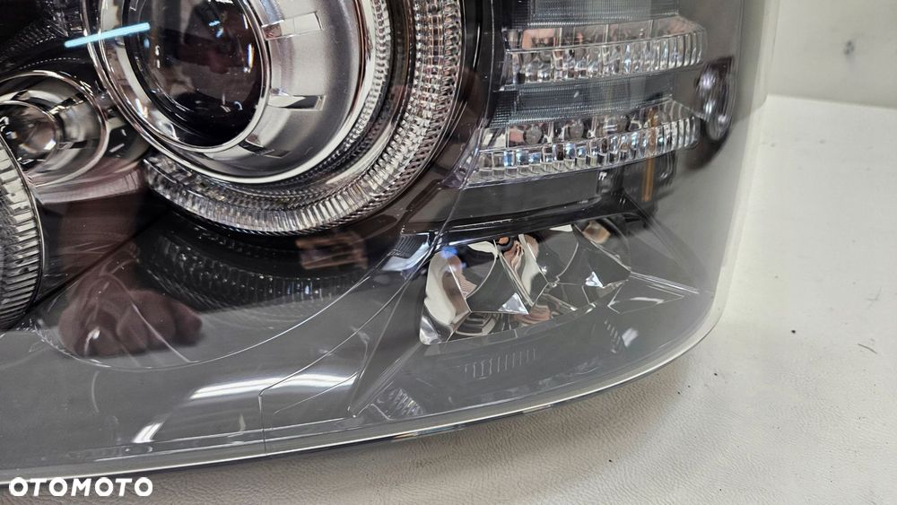 lampa przednia lewa range rover vogue lift l322 bi-xenon skrętna 16 pin - 5