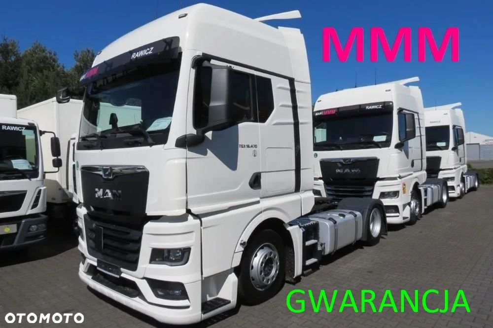 MAN TGX TG3 18.470 GX MEGA RETARDER ACC NAVI PO KONTRAKCIE SERWIS MAN NOWE OPONY - 1