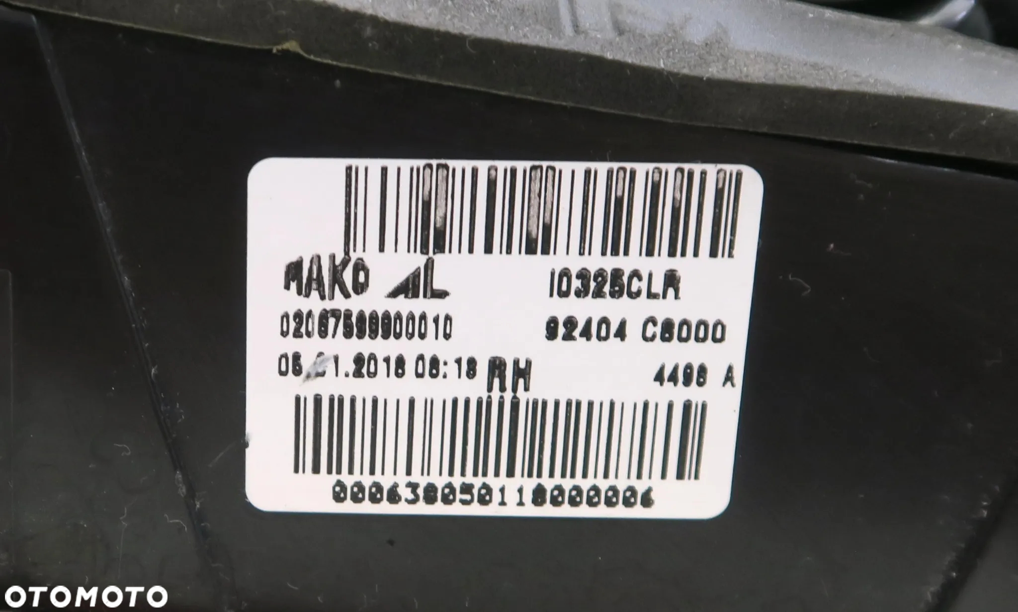HYUNDAI i20 II 2014 - 2019 lampa tył klapa prawa R ORYGINAŁ OE - 4