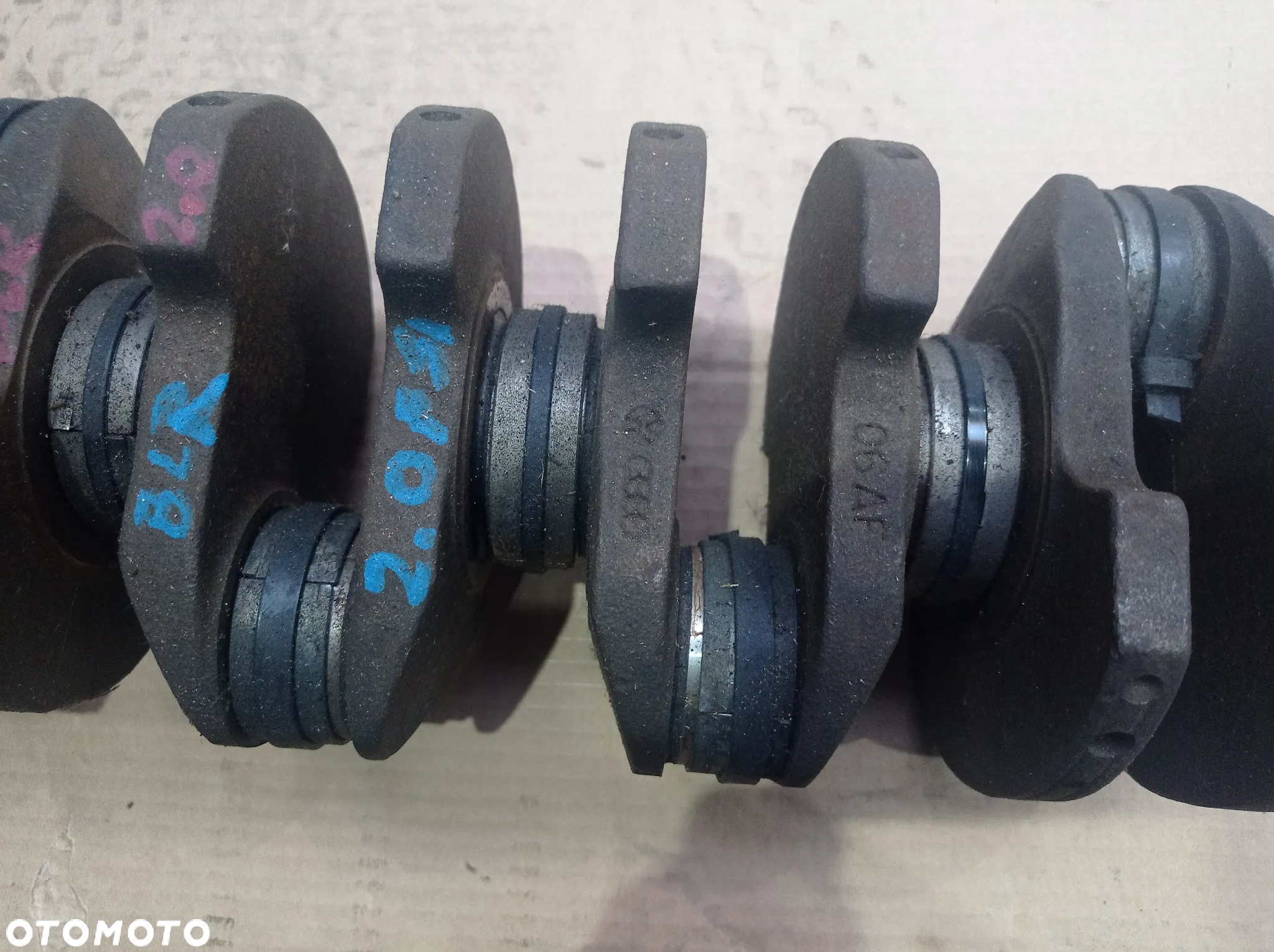 WAŁ KORBOWY A3 8P GOLF V A4 B6 2.0 FSI AWA ALT BLR 06AF - 4