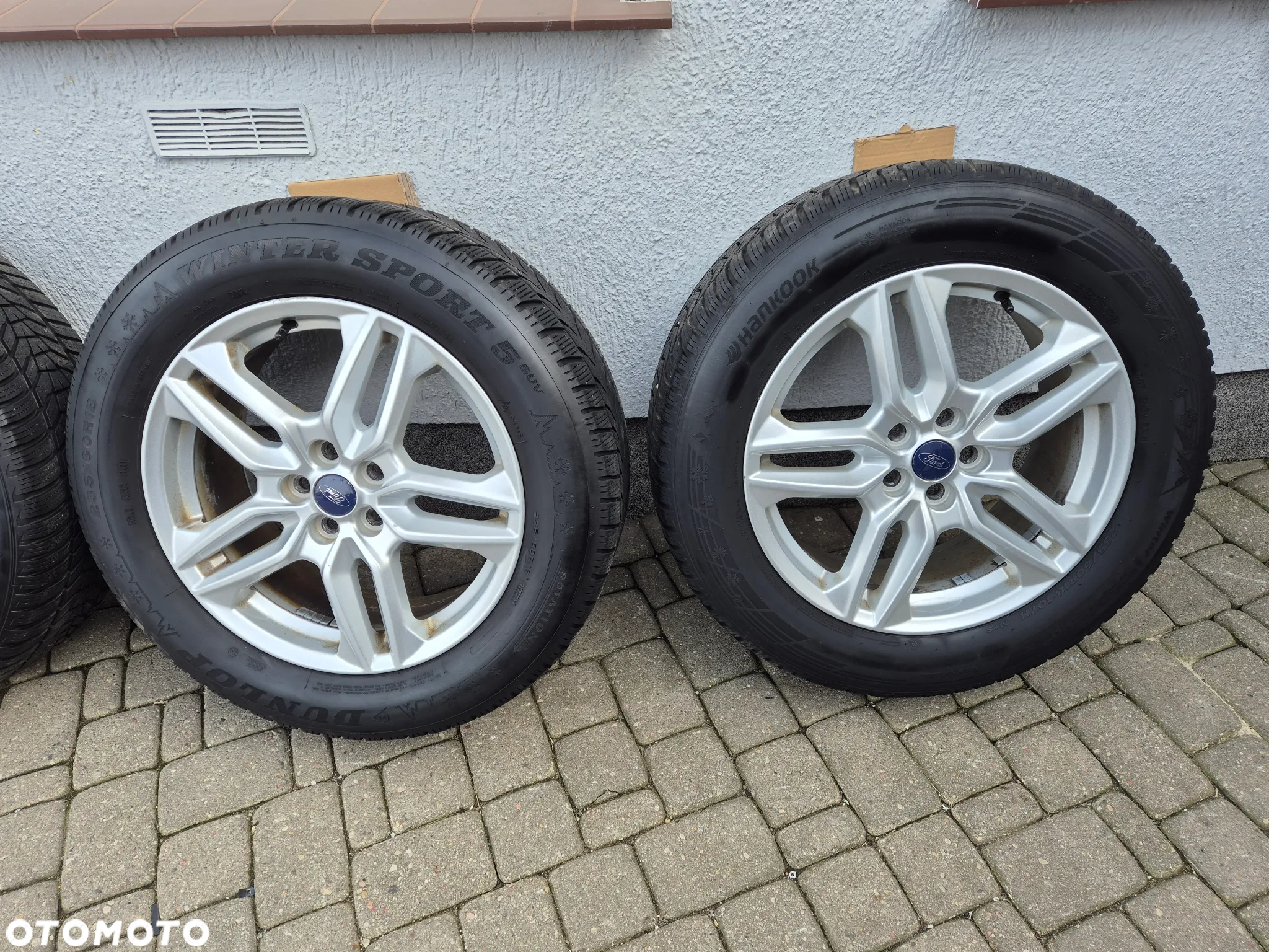 FORD EDGE MK2 KOŁA FELGI KOMPLET ORYGINALNE ZIMA ZIMOWE 235/60R18 EM2C-J1A - 7