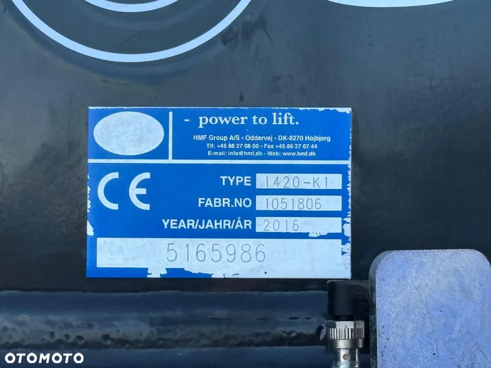 MAN TGM 15.250 skrzynia z żurawiem // E6 // Klimatyzacja / HMF 1420 K1 HDS dzwig kran crane budowlanka - 19