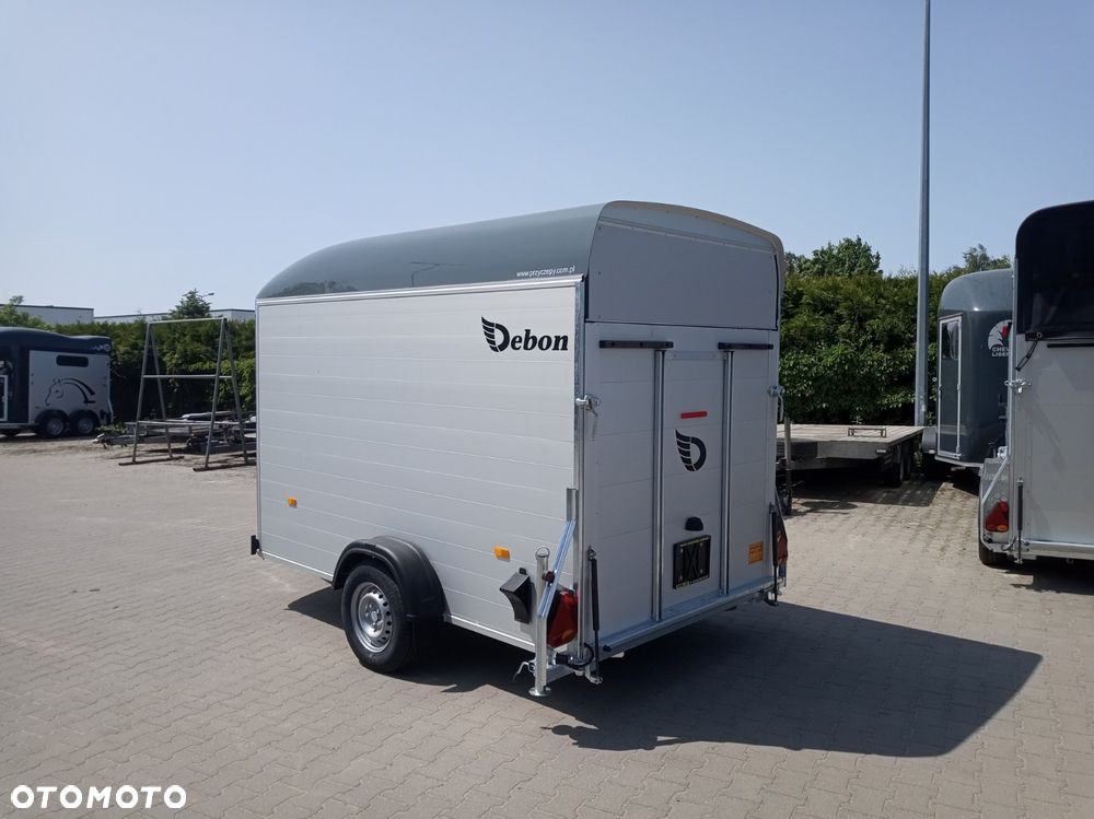 Debon Przyczepa zabudowana aluminiowa poliestrowa kontener furgon C400 Cheval Liberte Debon - 10