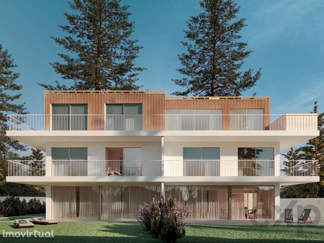 Carcavelos - Penthouse T3+1 com piscina privativa e terraço de 100 m² - Grande imagem: 4/17