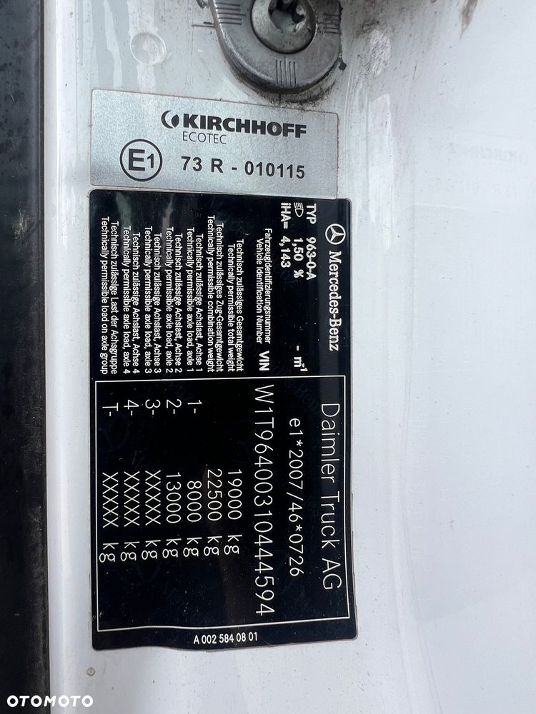 Mercedes-Benz ACTROS 1833  eur6 FAUN VARIOPRSS 516 - 9