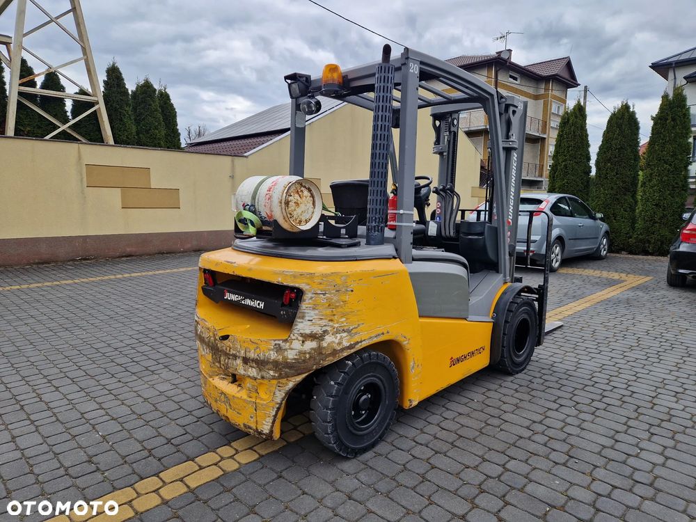 Jungheinrich TFG 430 / LPG / Udźwig  3 tony / Duplex /  Przesuw Boczny / 2020 r. - 3