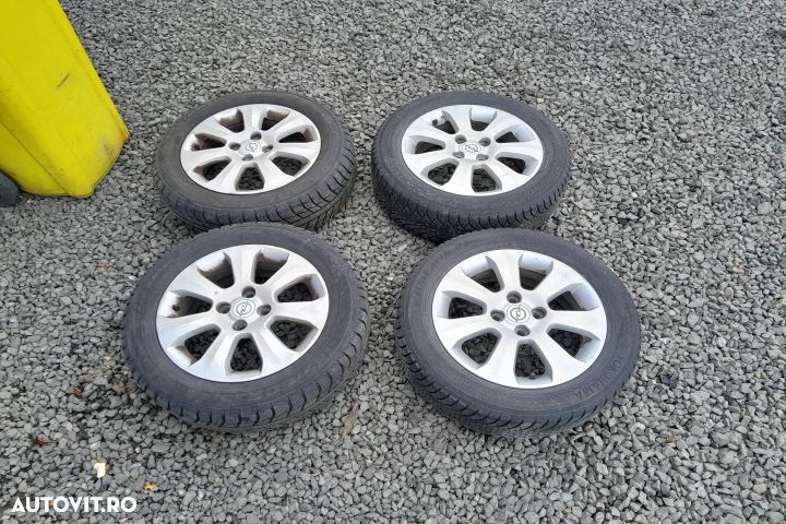 Jante aliaj cu anvelope 15 - set 185/60R15 Opel Astra J [facelift] [2 - 1