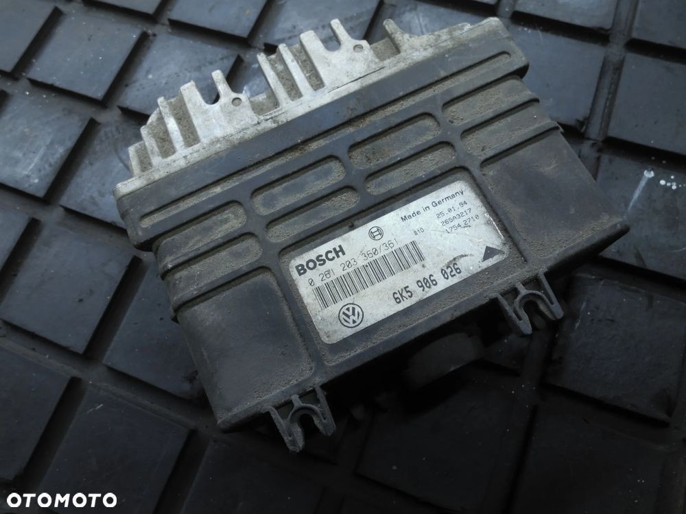 KOMPUTER STEROWNIK VAG 0261203360 6K5906026 - 1