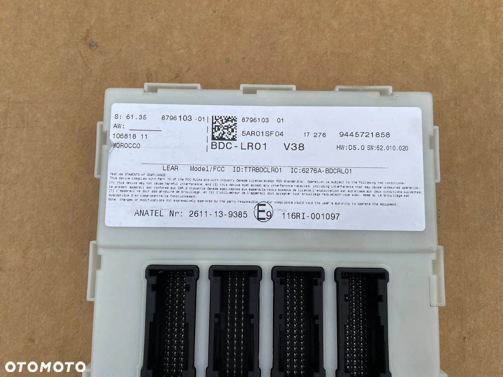 BMW 2 F45 F46 MODUŁ BSI BDC EUROPA 8796103 SKRZYNKA BEZPIECZNIKÓW - 2