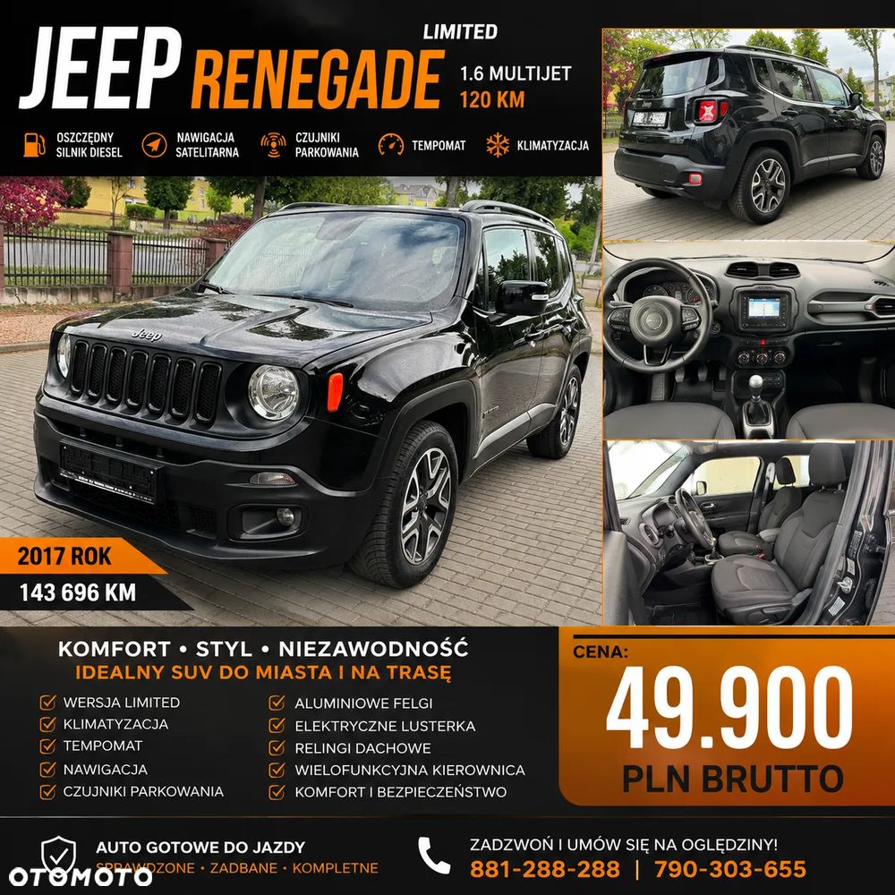 Jeep Renegade 1.6 MultiJet Longitude FWD S&S - 1