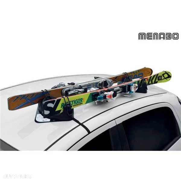 Suport schi Menabo Igloo cu prindere magnetica, 2 perechi ski - 7