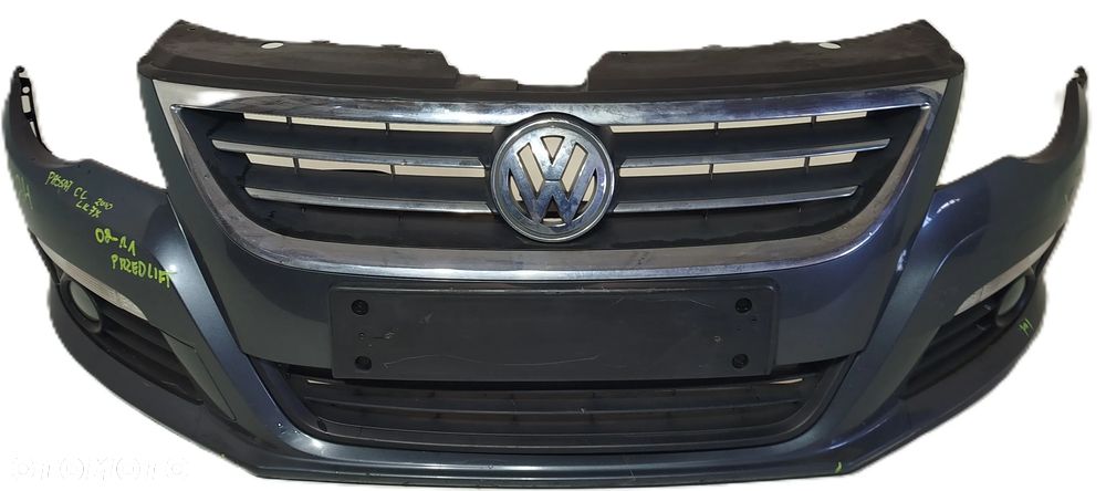 zderzak przedni przód grill VW PASSAT CC 08-11 LV7X - 1
