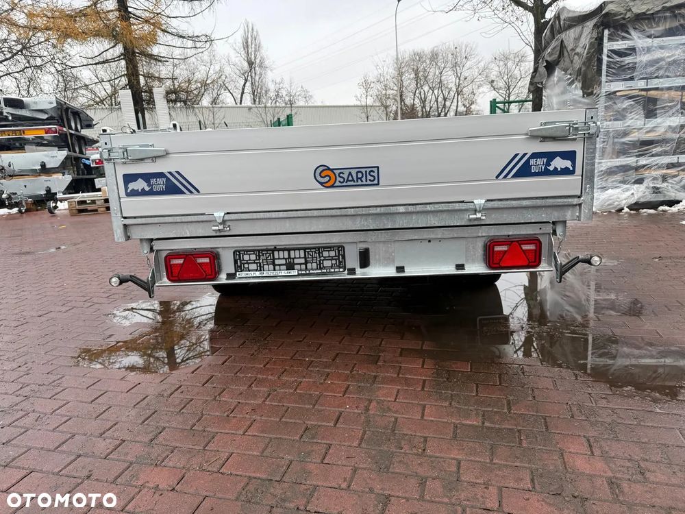Saris Przyczepa Kiprowana Saris Tipper K3 406x204x35 cm 3500kg zawieszenie resor+amorytzator dostawa pod dom - 8