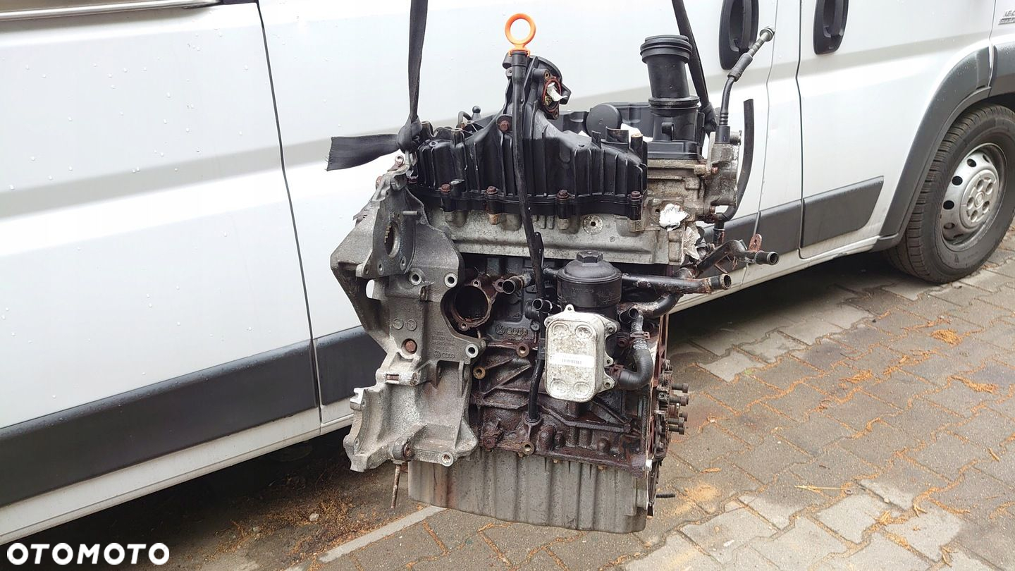 SILNIK SŁUPEK VW TRANSPORTER T5 T6 2.0 TDI CAA NISKI PRZEBIEG 123K KM - 2