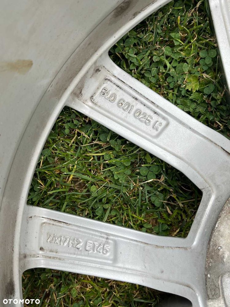 Oryginalne alufelgi Skoda 5x112 17 cali Yeti Octavia Superb - 9