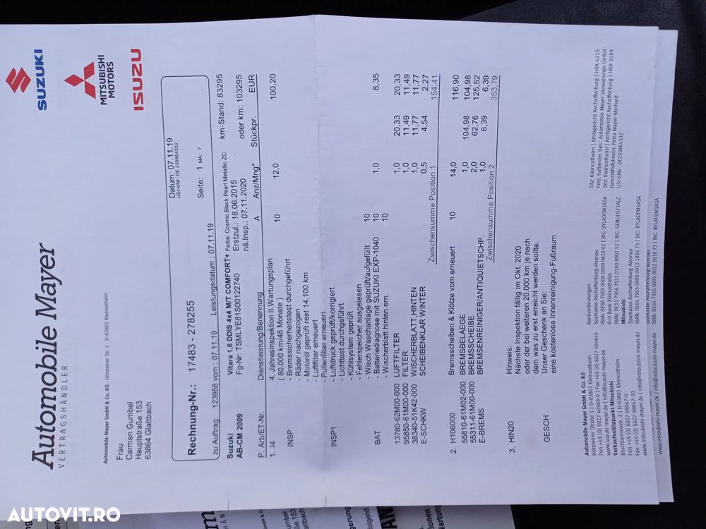 Suzuki Vitara 1.6 DDIS (4x4) Allgrip Comfort+ - 11