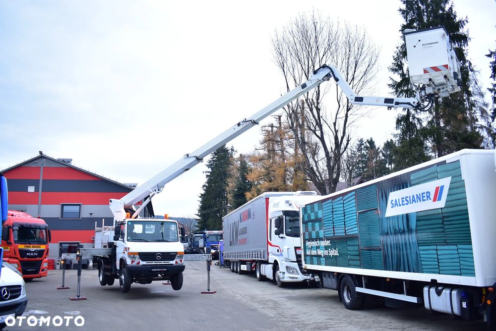 Mercedes-Benz Vario 816 / Euro 5/ 4x4/ Zwyżka/ Podnośnik koszowy Ruthmann TB 220/ 22 m. / Steiger/ Hubarbeitsbühne/ Reduktor ! / Sprowadzony z Niemiec/ Stan Perfekcyjny ! - 20
