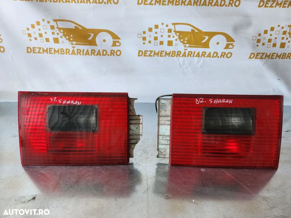 Lampa Stop Tripla Stanga Dreapta De Pe Haion Vw Sharan 2002-2003-2004-2005 - Dezmembrari Arad - 2
