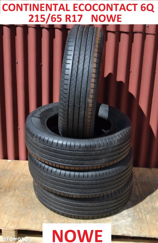 Opona Lato Letnie Opony Letnie Lato CONTINENTAL EcoContact 6Q 215/65 R17 NOWE