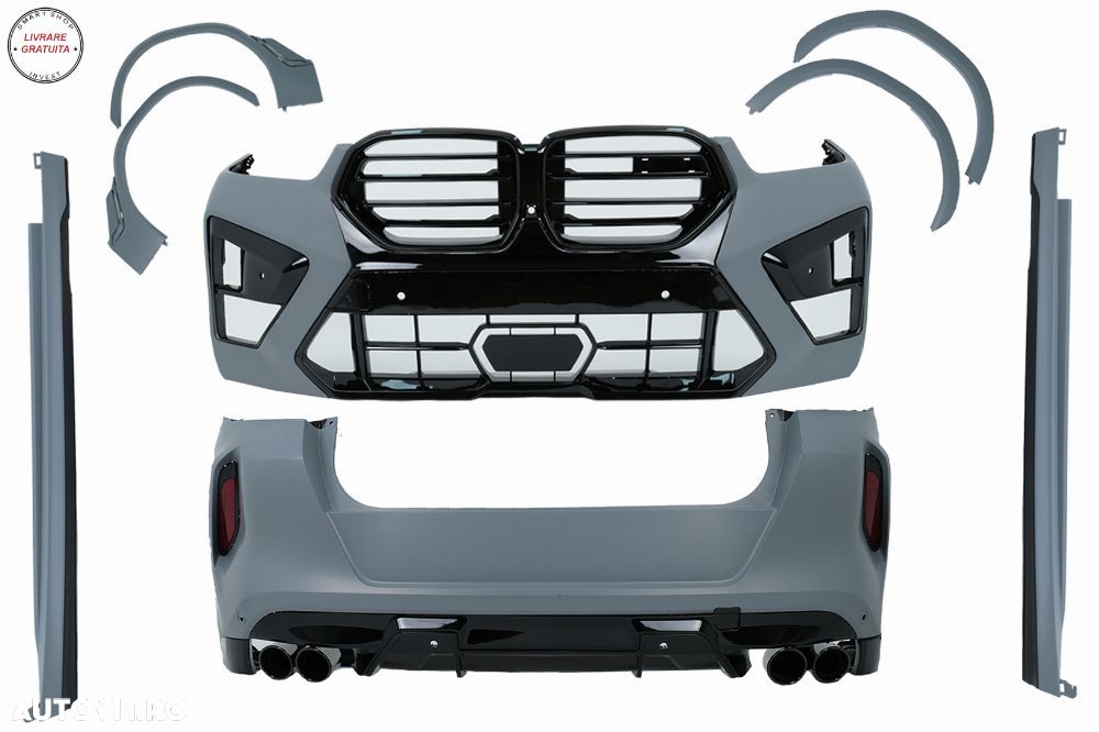 Pachet Exterior Complet BMW X6 G06 (2019-03.2023) & LCI (2024-) X6M Design- livrare gratuita - 1