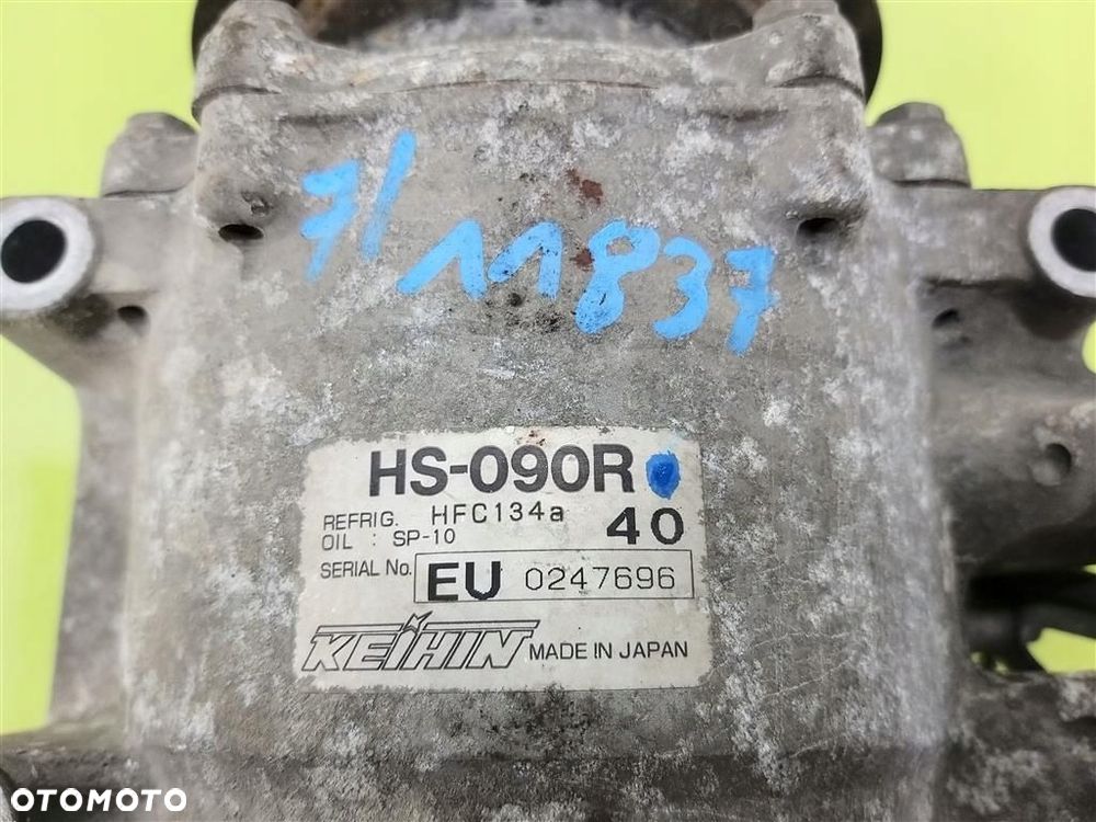 Sprężarka klimatyzacji Honda Jazz II 1.2 77KM 2002-2008 KEIHIN HS090R - 6