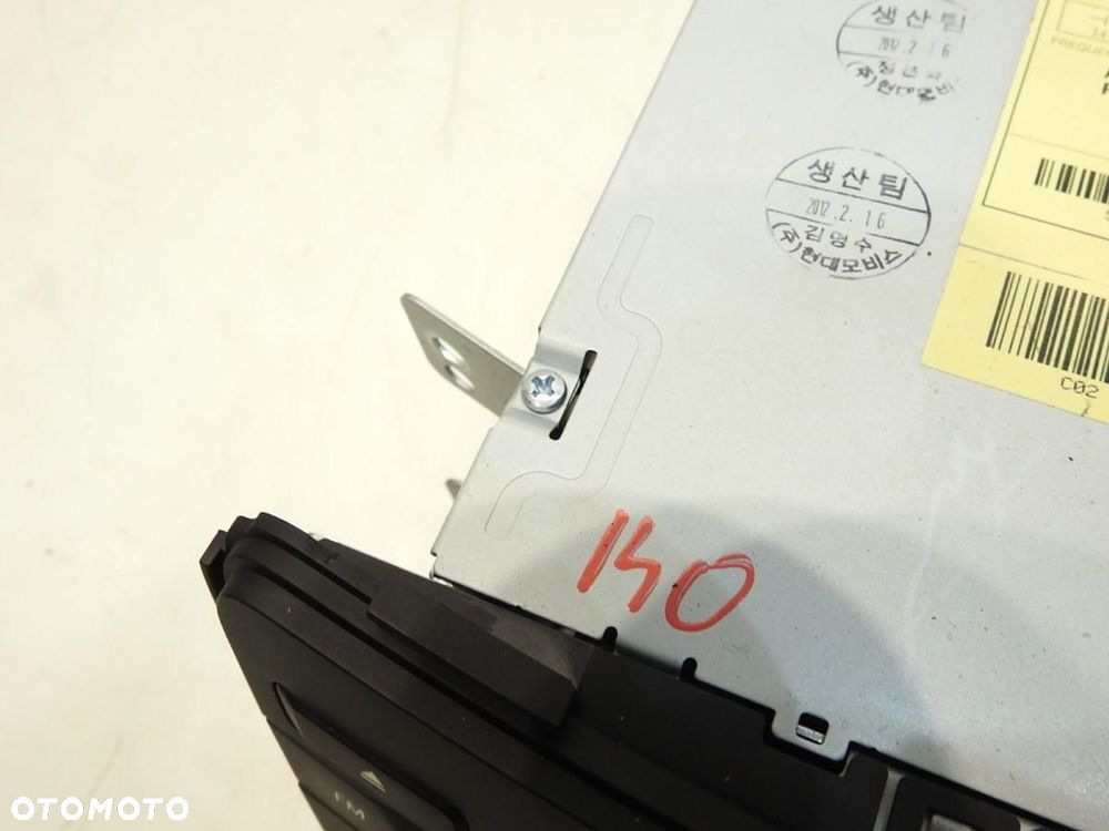 RADIO CD HYUNDAI I40 961703Z0504X - 2