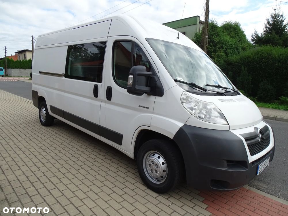 Citroën JUMPER 120 KONI, L3 H2 , 7 miejsc +1.5 tony ,KLIMA -sprawna , BRYGADÓWKA ,DOBRY STAN ! - 2