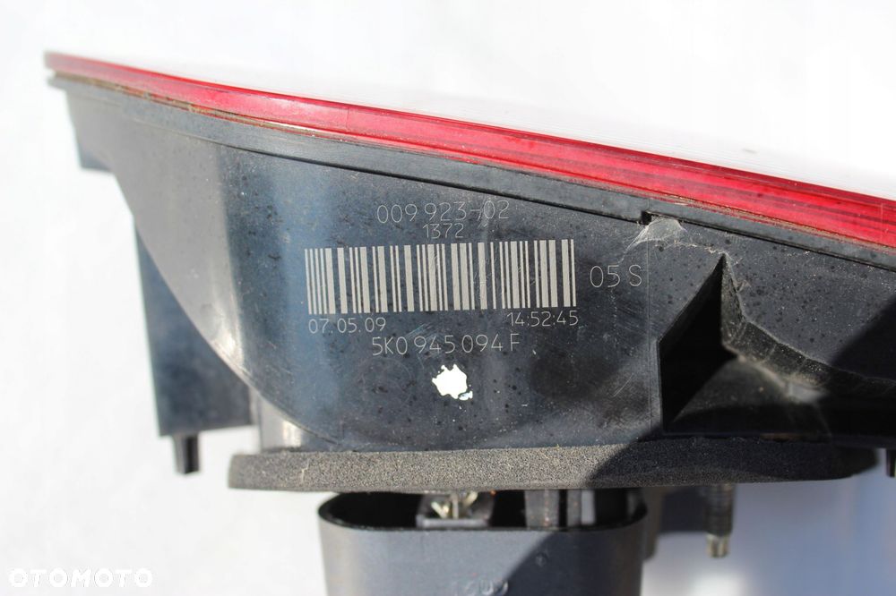 lampa prawy tył vw golf vi 5k0945094f - 3