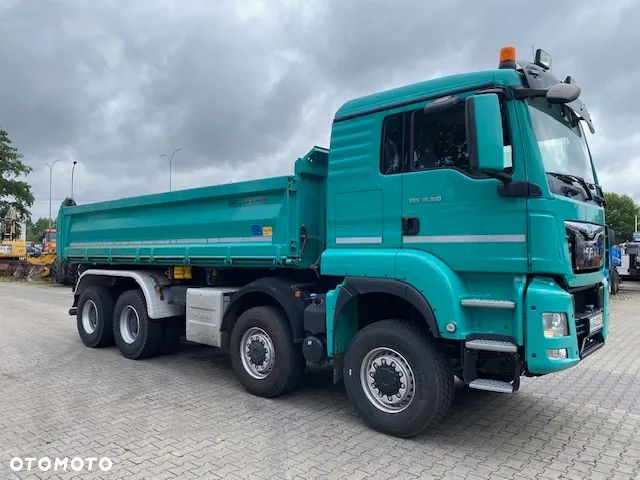 MAN TGS 35.510 8X6 WYWROTKA 3-str Meiller BORDMATIC - 5