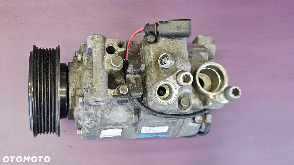 Sprężarka Klimatyzacji 4F0260805G 6SEU14C 447180-7723 Kompresor Klima Sprzęgło Koło 2.0 2.7 3.0 TDI Audi A6 C6 A4 B7 - 5