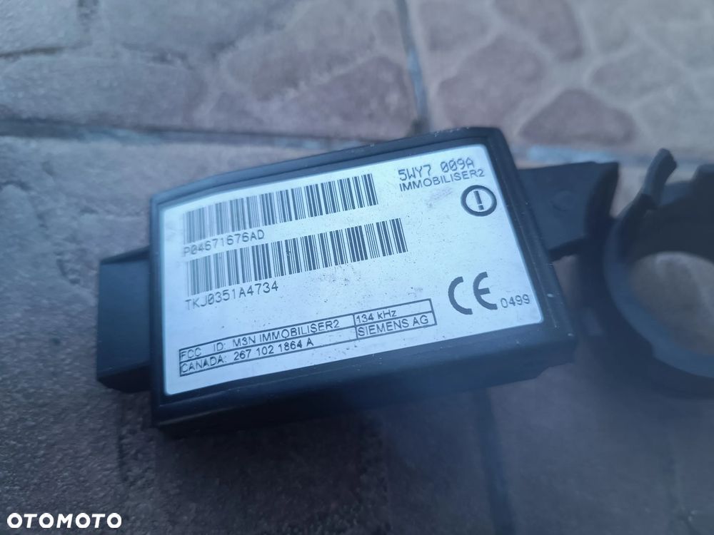 Chrysler Sebring II sedan 2.7 zestaw startowy do odpalenia komputer sterownik p04896041aj p04606377aj p04671676ad - 4