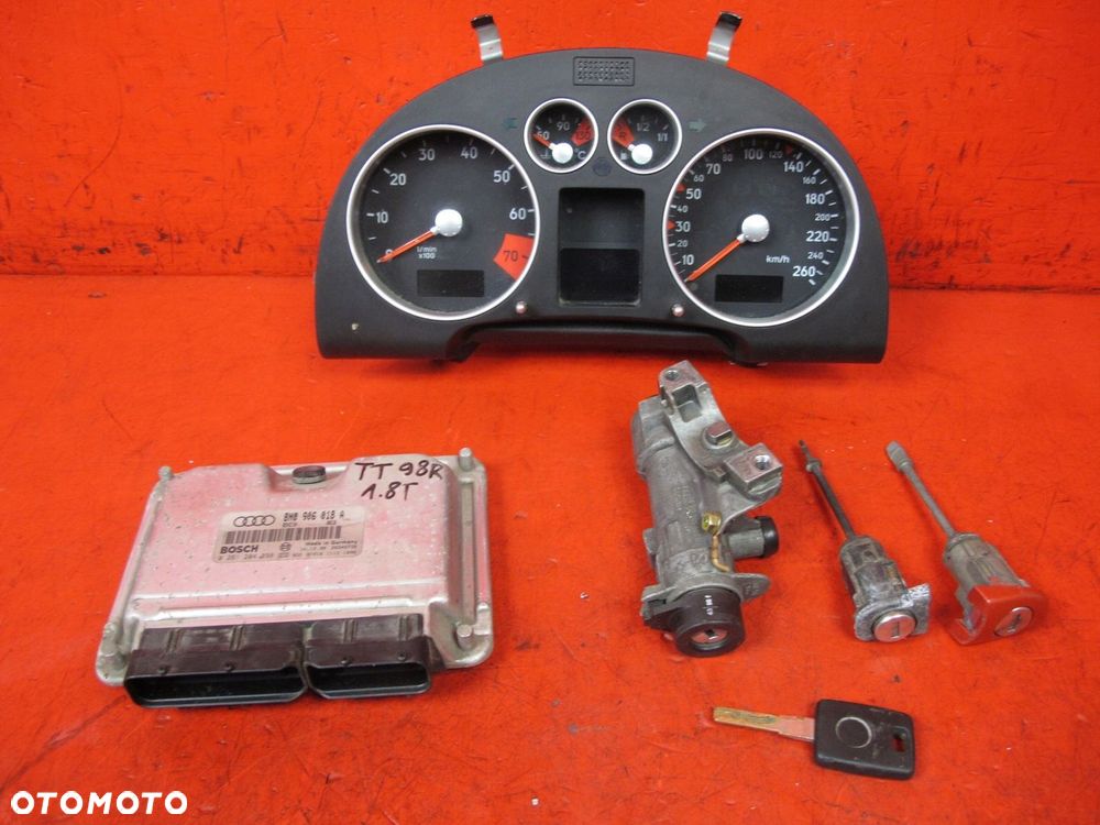 AUDI TT 8N 1.8 T KOMPUTER STACYJKA LICZNIK ZESTAW - 1