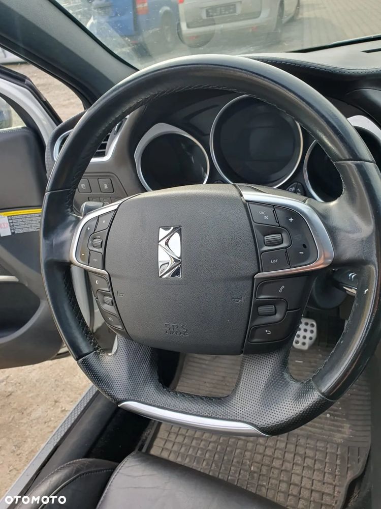 DESKA ROZDZIELCZA CIEMNY BRĄZ SKÓRA AIRBAG+ PASY DS4 2014R - 5