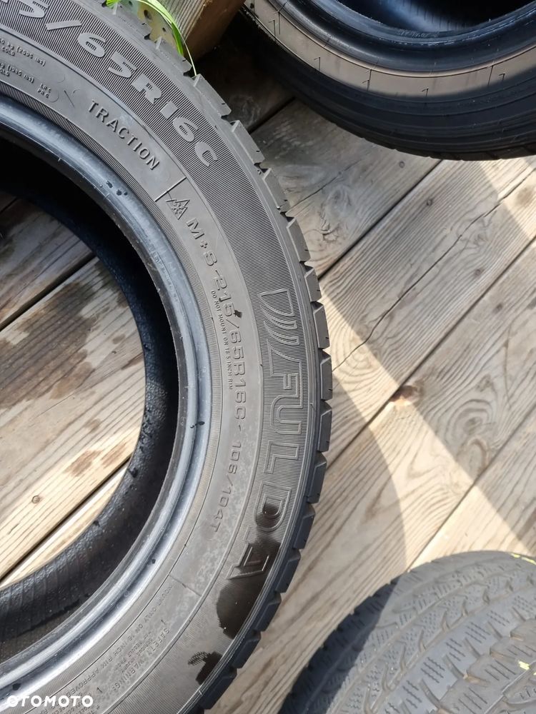 Opony Fulda Conveo Tour 2 215/65R16 106/104T 2019r. 2x7mm bdb stan - 7