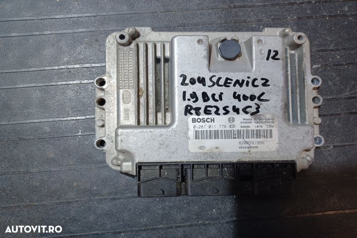Calculator motor ECU 8200386508 - 1.9 DCI 8200386508 - 1.9 DCI Renaul - 1