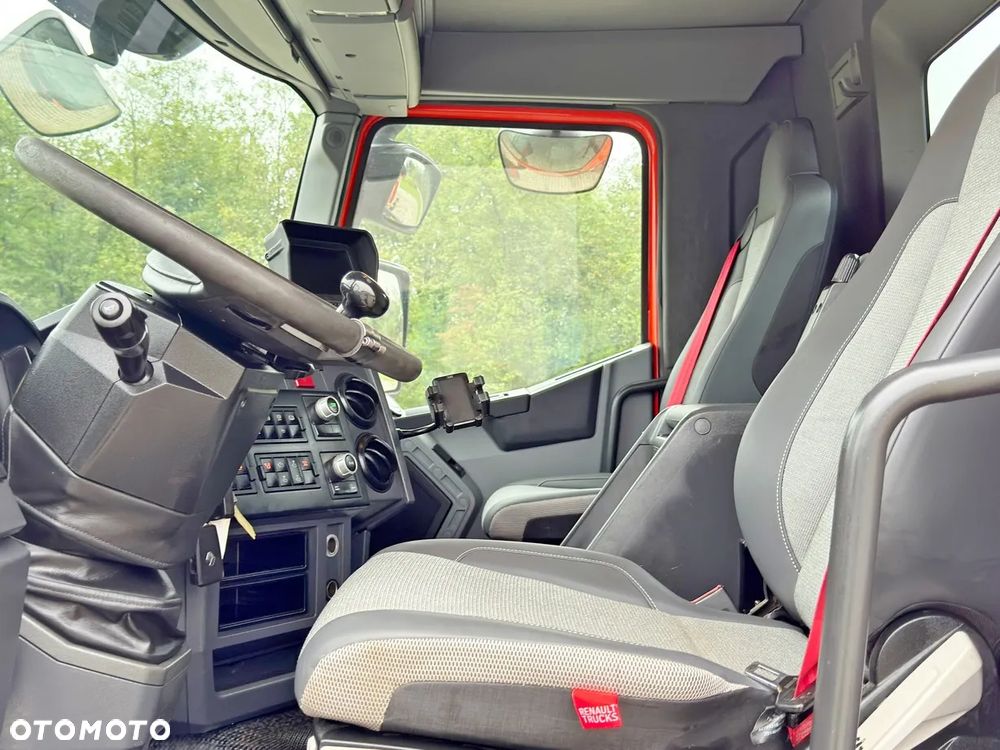 Renault K 380 * SKRZYNIA 6,75 m * HIAB 166 BS - 3 HIDUO+PILOT/6x4 *STAN BDB - 9