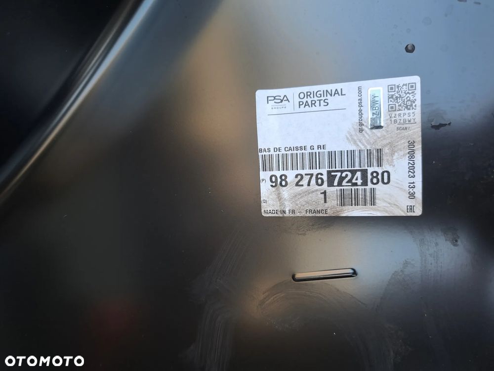 Próg lewa strona Citroen Berlingo IV Combo E Rifter 9827672480 - 9