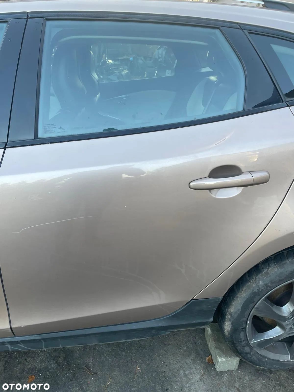 drzwi lewe tylne tyl kompletne volvo v40 cc 708 - 1