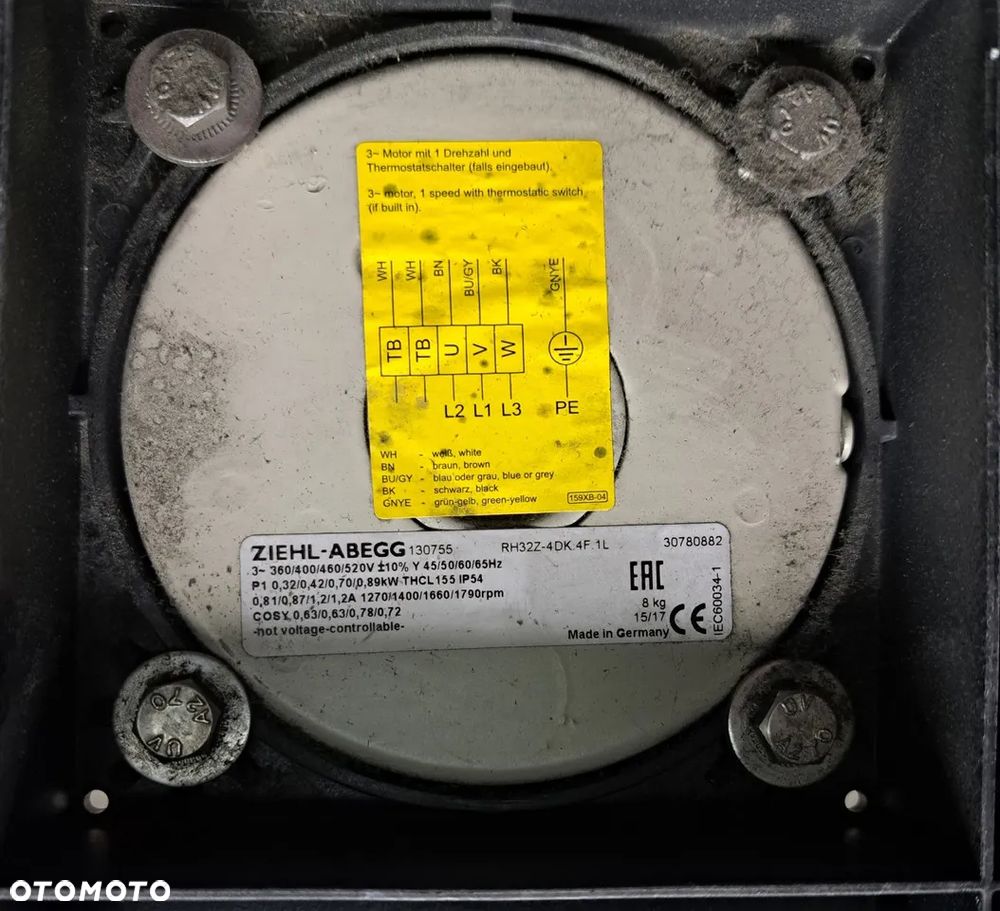Carrier vector 1800 1850 1900 1950 wentylator parownika - 2
