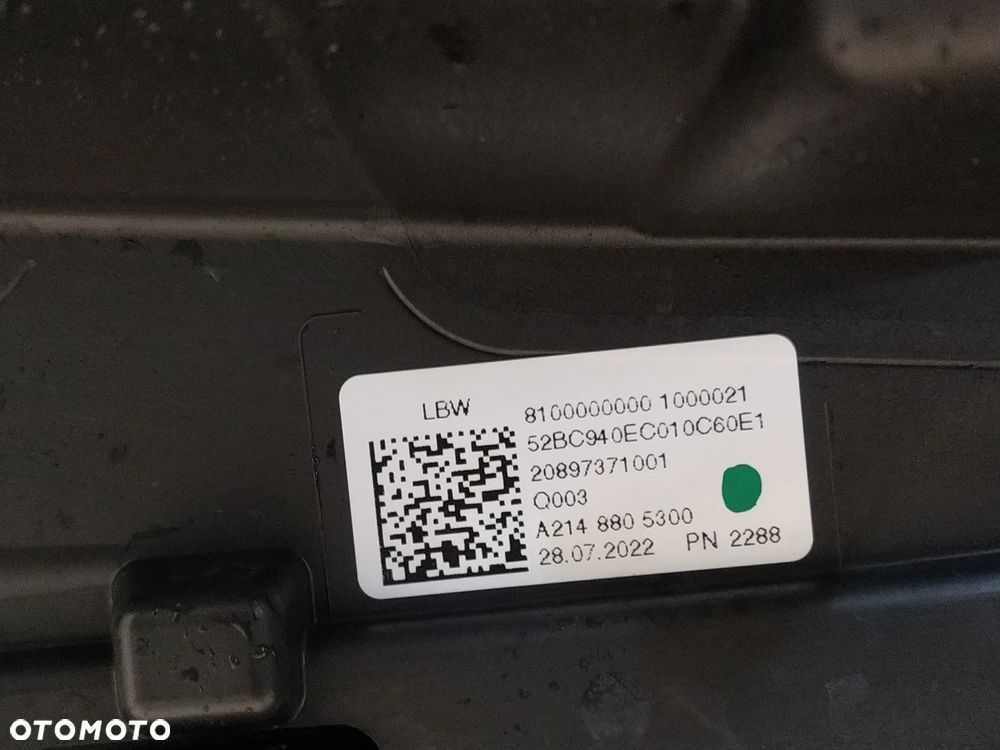 MERCEDES W214 E KLASA 2023- ZDERZAK PRZÓD PRZEDNI GRILL ZANCZEK GWIAZDA 6XPDC KRATKI ORYGINAŁ - 16