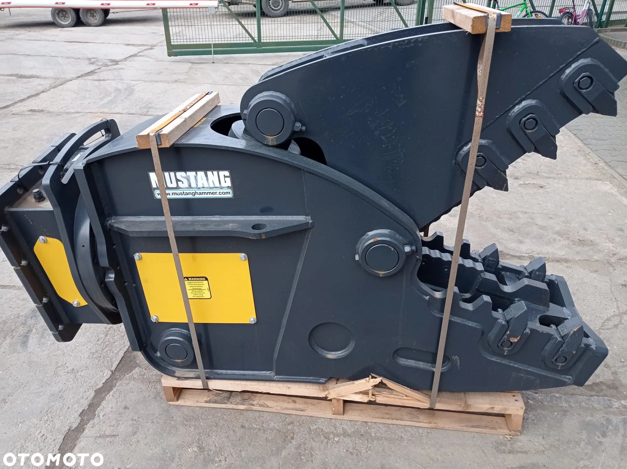 Szczęka Krusząca JCB CAT VOLVO Wyburzeniowe Nożyce ATLAS SOLIDNE RH20 Mustang Koparka 19-26 T Waga 1800 KG NOWY 2023r - 1