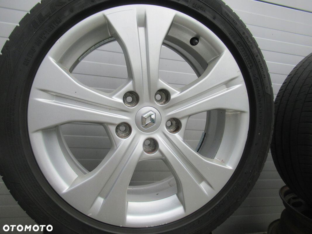 ALU+OPONY LATO R17 RENAULT MEGANE 3,4,SCENIC 3,NISSAN PULSAR,LEAF - 2