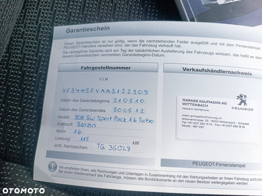 Peugeot 308 155 THP Automatik Platinum - 8