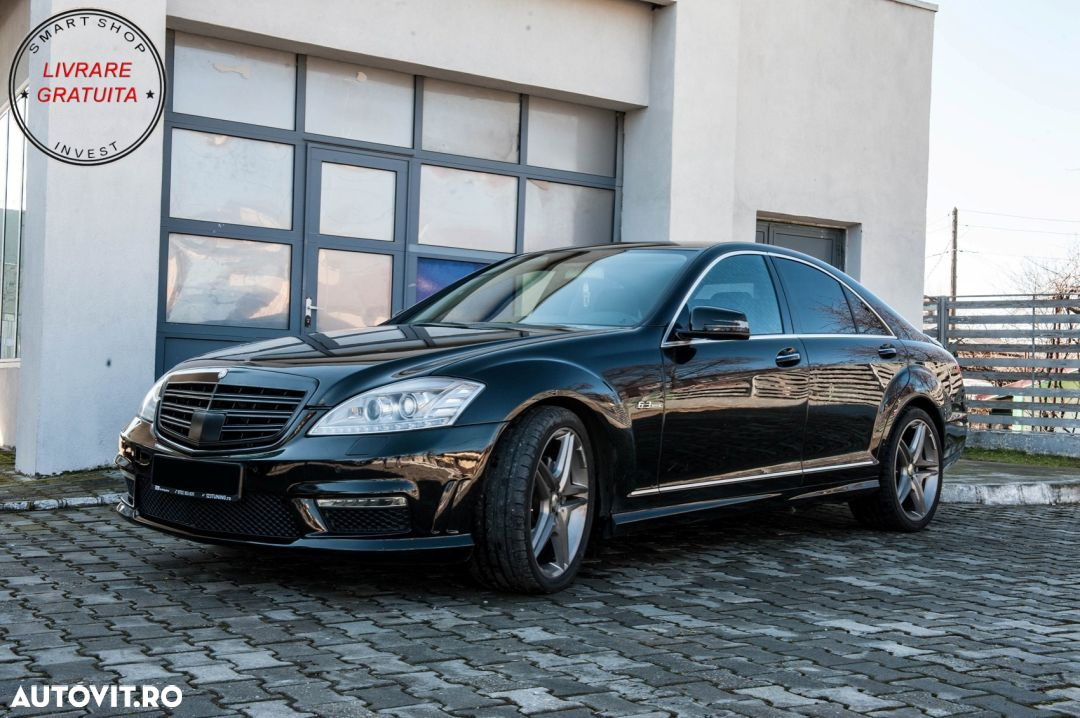 Lumini de zi dedicate LED DRL Mercedes W221 S-Class (2010-2013) Partea Stanga- livrare gratuita - 3
