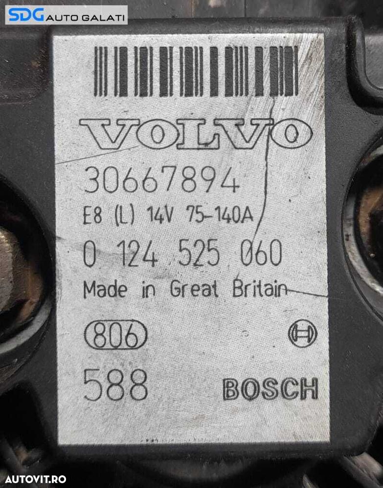 Alternator Bosch 140A 14V Volvo XC70 1 2.5 T B5254T2 2002 - 2007 Cod 0124525060 30667894 [N1262] - 4