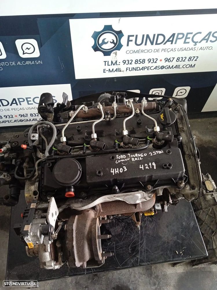 Motor Ford Tourneo 2.2 TDCi Injeção Continental Ref: 4H03 - 3