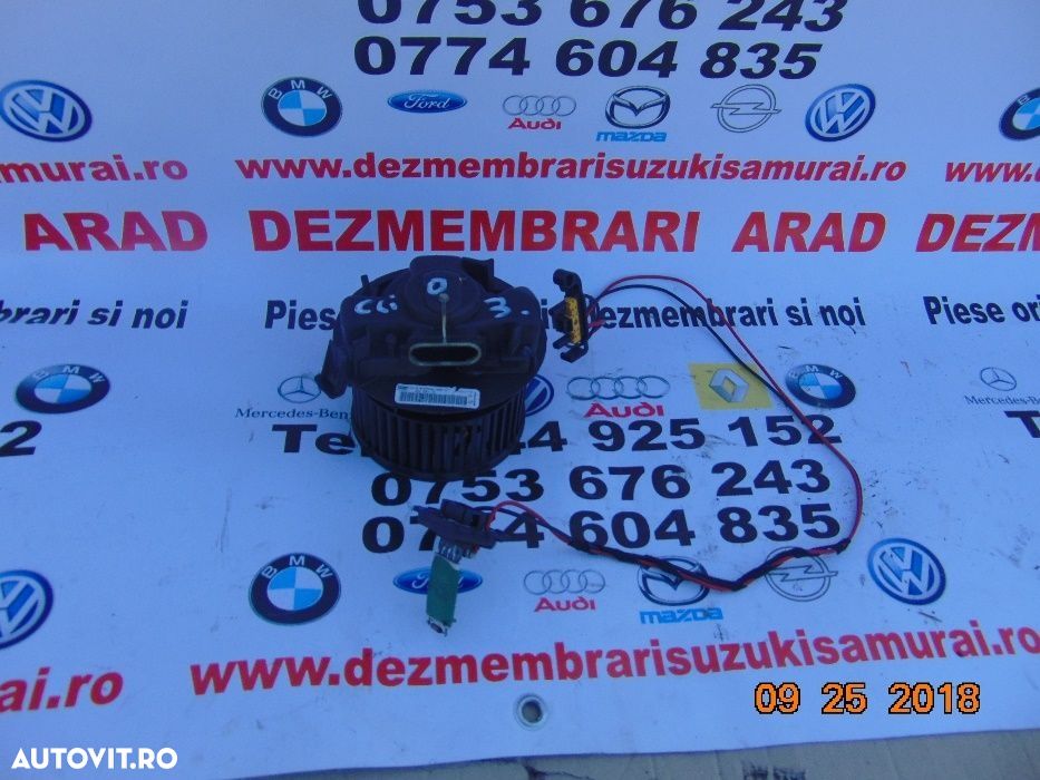 Motoras aeroterma Renault Clio 3 Symbol rezistenta trepte radiator - 1